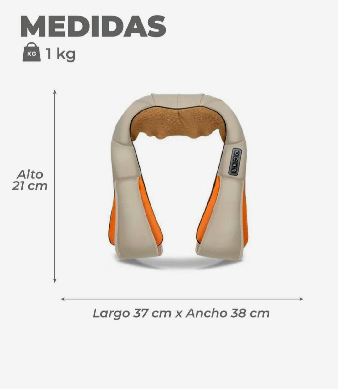Masajeador Cervical Cuello y Hombros
